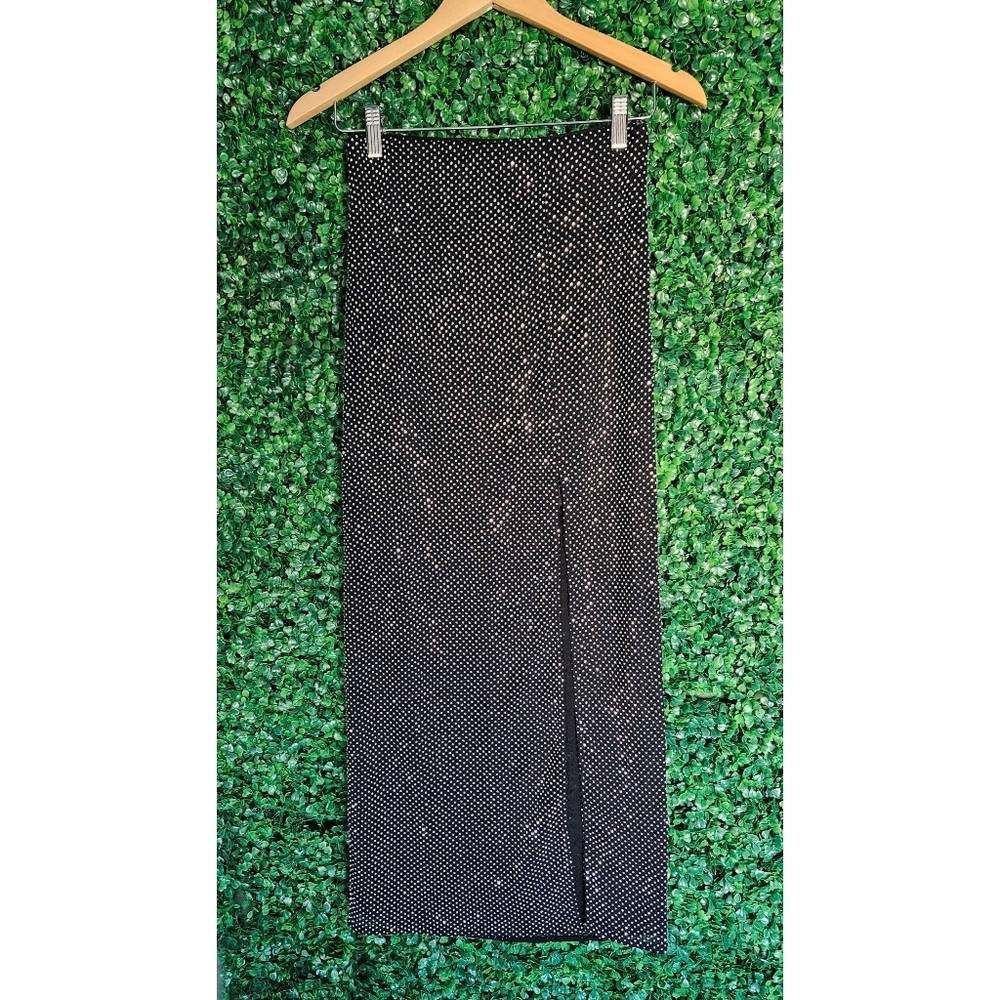 J.Crew Collection Side-Slit Rhinestone Skirt - Picture 14 of 15